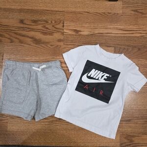Nike shirt and Carters Shorts Boys Clothes Bundle